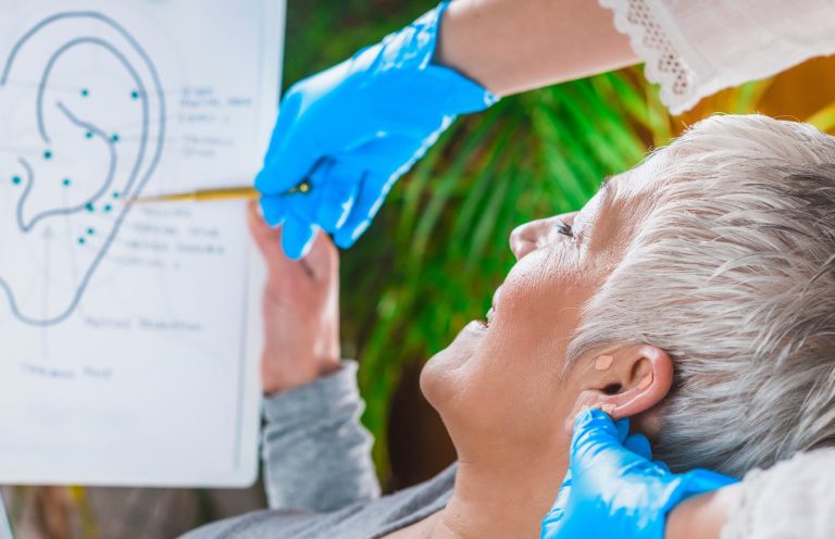 Akupunktur als Ergänzung Alternative Behandlungsmethode zur Unterstützung des seelischen Gleichgewichts.